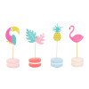 Kit Formas e Toppers Cupcake - Tropical